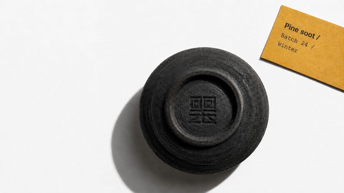 How I'd rebrand a heritage Japanese sumi ink maker for a global audience